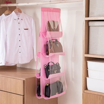 آویز نظم دهنده کیف لیلیوم مدل 8 خانه