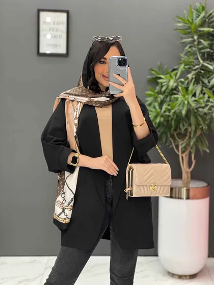 مانتو مازراتی کتی یقه آمریکایی