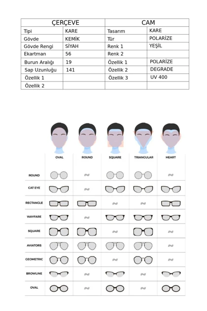 عینک آفتابی زنانه hawk hawk