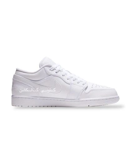 کتانی ویتنامی نایک ایر جردن وان لو بدون ساق تمام سفید Nike Air Jordan 1 Low