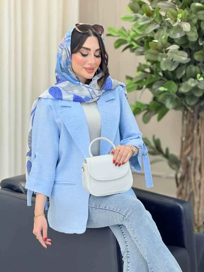 مانتو آستین سگک دلنیا