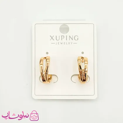 گوشواره زنانه ژوپینگ طرح مربع