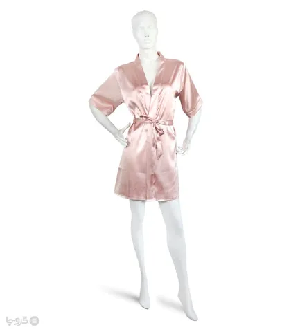 روبدوشامبر ساتن نگین‌دار Ema اما کد 3532