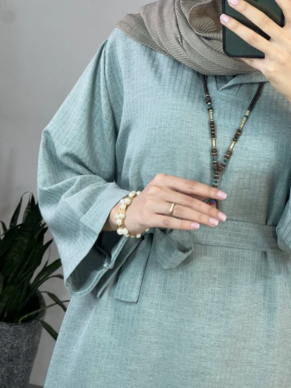 مانتو کفتان لینن پریا