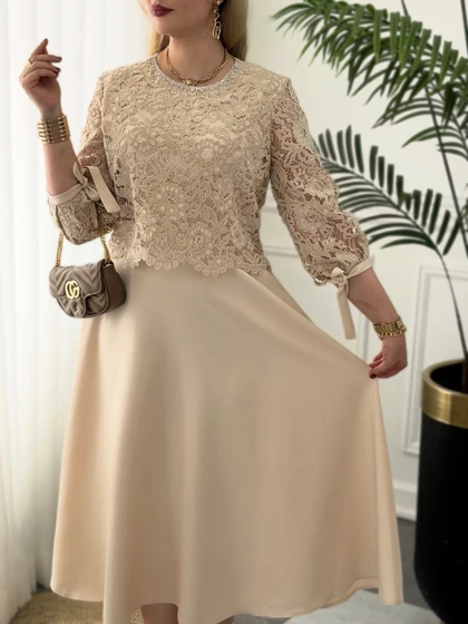 پیراهن مجلسی دیبا 0492