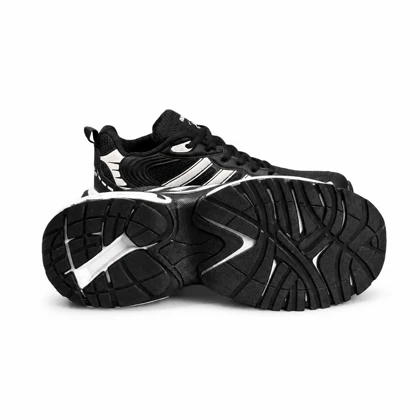 کفش کتانی مردانه مدل آدیداس مشکی سفید adidas
