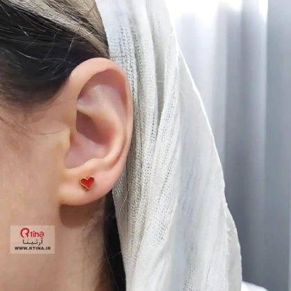 پیرسینگ گوش دخترانه جدید و کیوت طرح قلبی