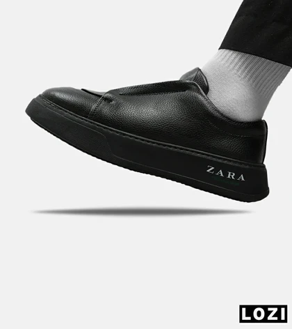 کفش کتانی مردانه مشکی Zara