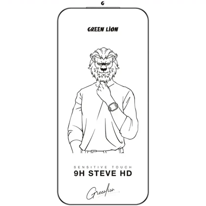 گلس آیفون 17 و 16 پرو گرین‌لاین Green Lion GN9HSGL17CL