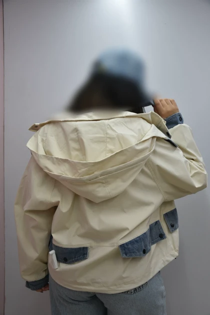 بارانی ترکیبی جین