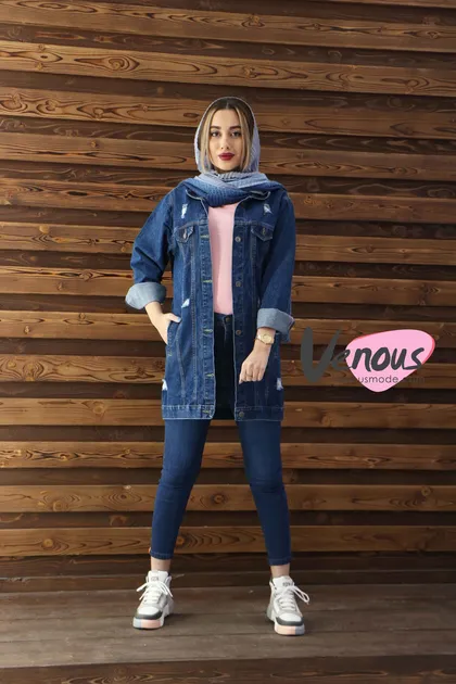 کت جین Defacto آبی تیره
