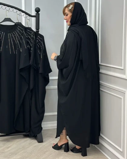 عبایی نگین خورشیدی
