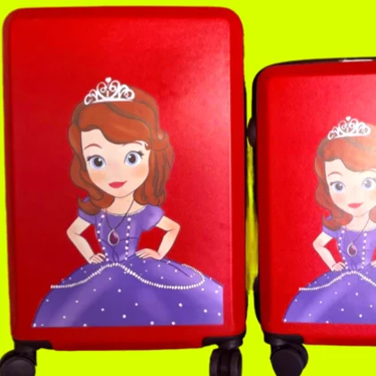 چمدان کودک سوفیا سایز 20 رنگ قرمز ricardobeverlyhills