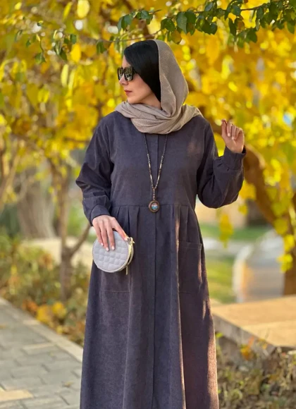 پیراهن مانتویی پاییزه گیتا