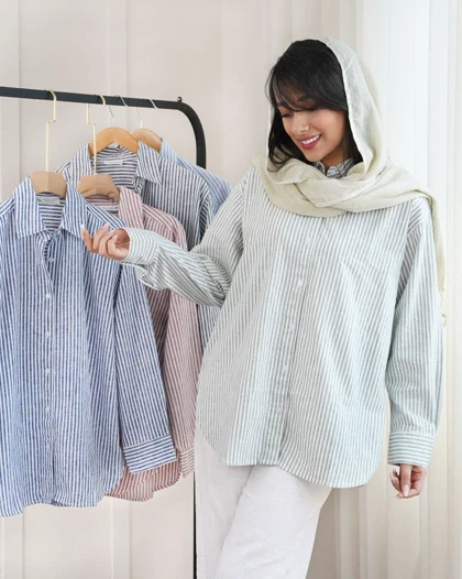 شومیز وارداتی zara( قواره دار ) کد 29530
