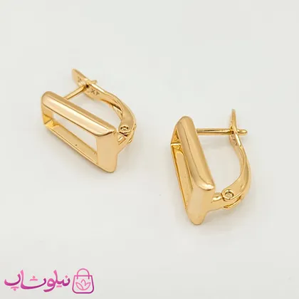 گوشواره زنانه ژوپینگ چهار ضلعی