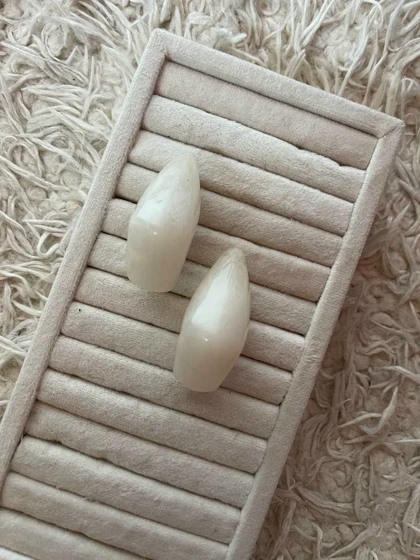 گوشواره دفرمه رزینی