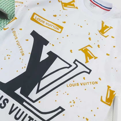 تیشرت سفید LV پسرانه