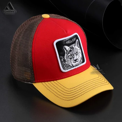 کلاه گورین طرح گربه Trucker Cap HA177