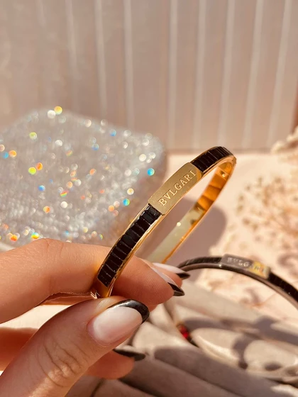 دستبند بولگاری استیل