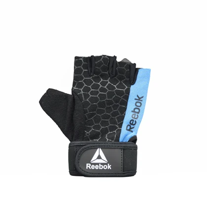 دستکش بدنسازی زنانه ریباک مدل AZS-404H1276 آبی روشن