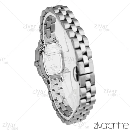 ساعت داتیس زنانه صفحه آبی تیفانی نگین‌دار 106917