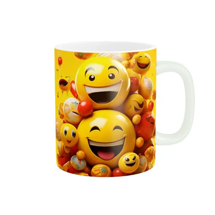 ماگ طرح جذاب ایموجی کد 478
