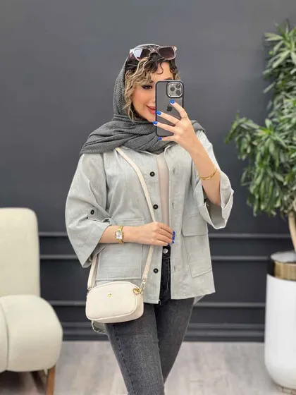 مانتو آستین پاگن هیوا