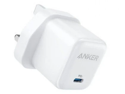 شارژر دیواری شارژ سریع انکر ANKER POWERFUL YET PORTABLE POWERPORT III 20W Max USB-C HOME Adapter A2149