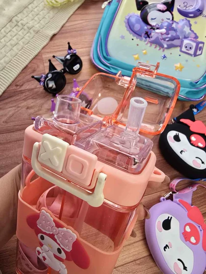 قمقمه دو مخزنه کرومی و ملودی