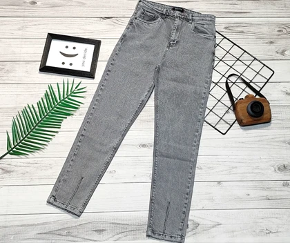 شلوار جین مام استایل راسته کد 10148