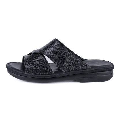 صندل چرم مردانه مدل المطراش