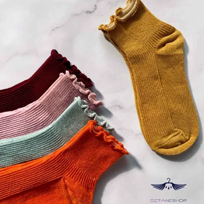 جوراب کبریتی لب فرفری شایسته