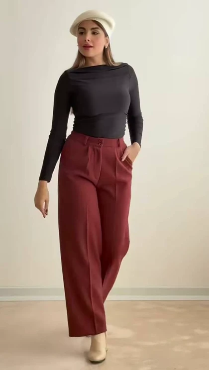 شلوار فوتر نیم بگ