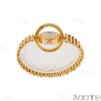 ساعت ورساچه زنانه طلایی صفحه چرخان 104878