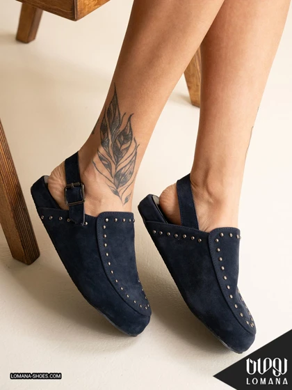 صندل رکابدار پرچی لومانا - کد 2758