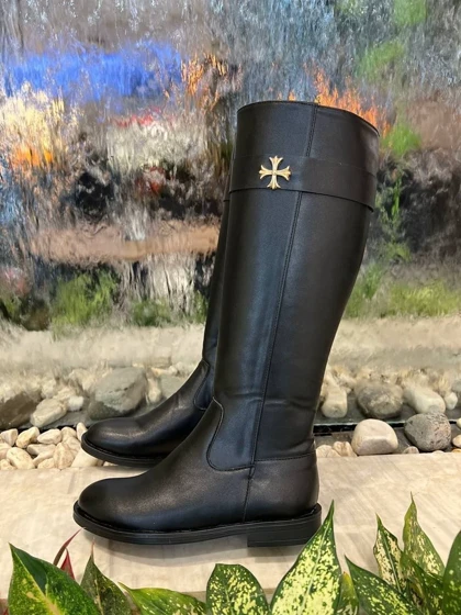 چکمه بلند اسپرت سگکدار