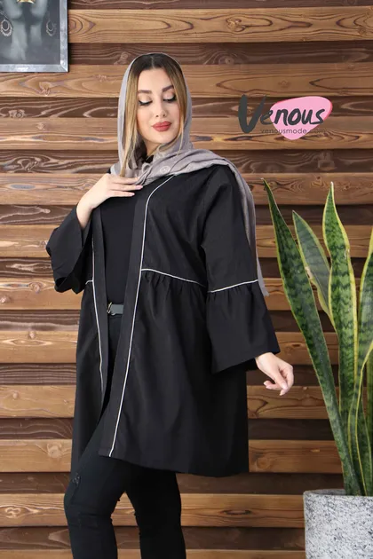 مانتو ژاکارد ترکیبی