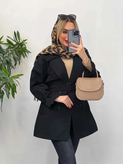 بارانی ژیله دکمه دار
