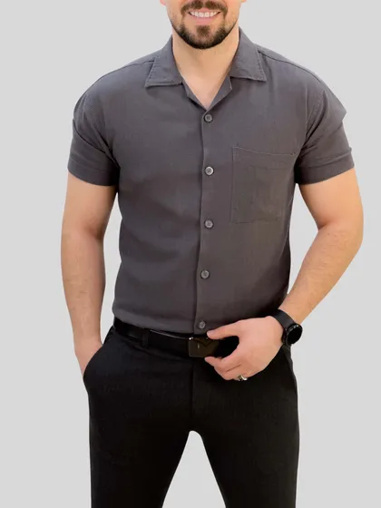 پیراهن ZARA 041304 ذغالی