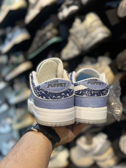 کتانی دخترانه دراگون سرمه ای