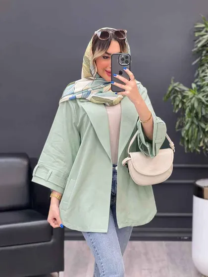مانتو لینن پشت دو پاگن