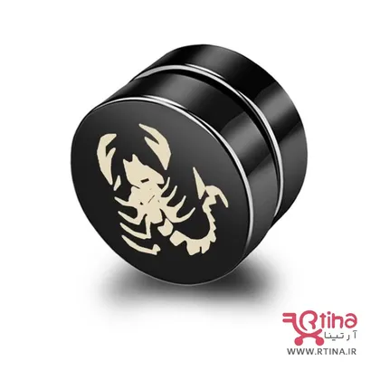 گوشواره پیرسینگی آهنربایی مدل عقرب
