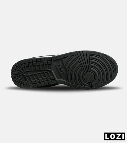 کفش کتانی بزرگ پا ساق‌دار سفید سرمه ای طوسی NIKE AIR Jordan 1 مدل 8308