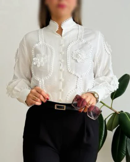 شومیز گلدوزی ملودی