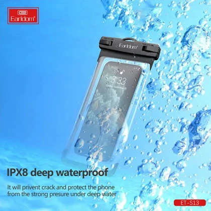 کیف ضدآب گوشی ارلدام Earldom مدل ET-S13 استاندارد IPX8