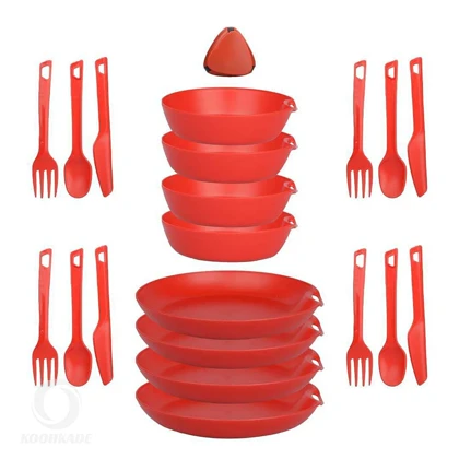 ست ظروف LIFECAMP مدل 21 تکه 4 نفره