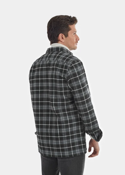 پیراهن چهارخانه Wool
