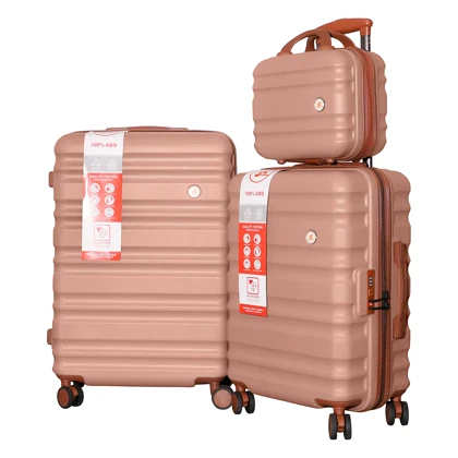 مجموعه 2 عددی چمدان MR مدل MR-40380-3X به همراه کیف لوازم آرایشی