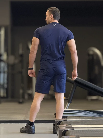 ست تیشرت و شلوارک نایک (Nike) پارچه فلامنت تنفسی (درای فیت)